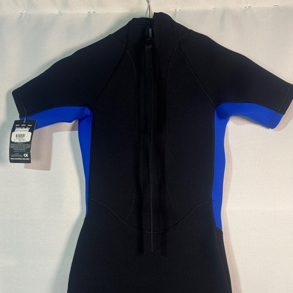 Kids Wetsuit/ Swimsuit - Black and Blue Bahamas Atlantis Dolphin Cay - Size 8 - Picture 7 of 8